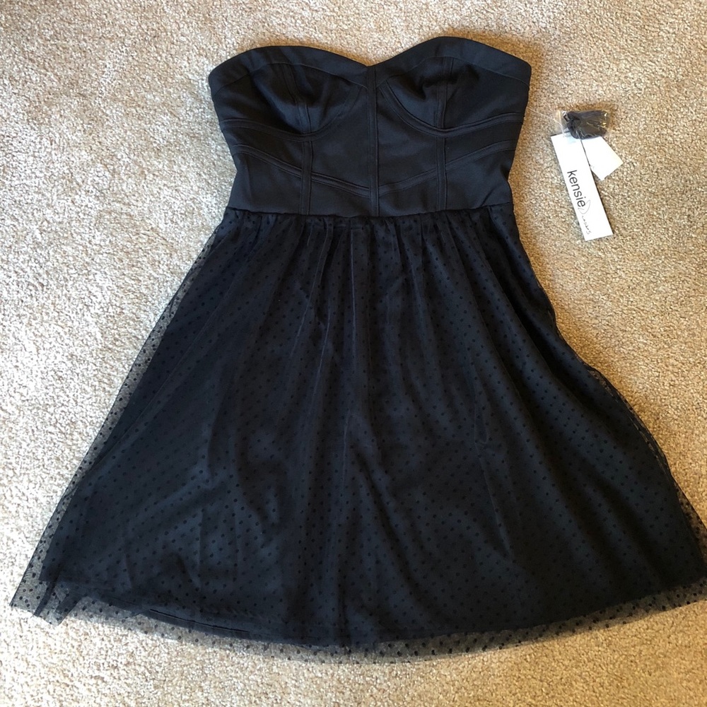 Kensie tulle mini dress